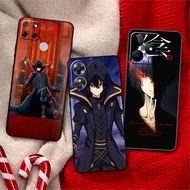 Soft black phone case for OPPO A1 A1K A3S A5 A5S A7 A8 A9 A11 A11K A12E A12S A15 A15S A16K A16S A17 