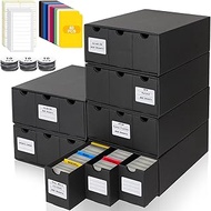 HIMOMO Trading Card Storage Box for 18000+ Trading Card Cards, Card Organiser with 60 Dividers Tradi