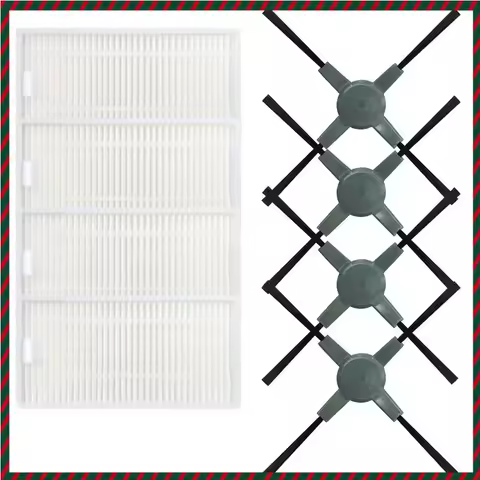 cleanmate QQ5 cleanmate QQ6 Robotic Vacuum Cleaner Spare Parts Accessories Replacement Filter Side B
