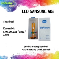 RAFERLYSHOP LCD SAMSUNG A06 / A065 / A065F BLACK XPAS
