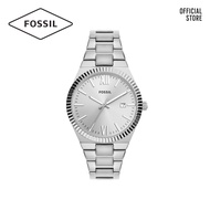 Fossil Scarlette Silver Stainless Steel Watch ES5300