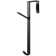 Yamazaki Door Hanger Black Approximately W1.5 x D9 x H18 cm Smart Coat Rack for Bags and Hats Storag