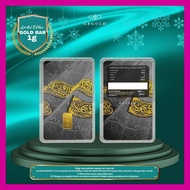 GB Gold Kiswah Gold Bar - 1g Gold Bar