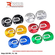 WR3 Ninja 150 RR Engine Cover R/ SS/ 150RR/ 150R/ 150SS/ - Black