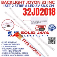 BACKLIGHT TV LED JOYON 32 INC 32JD2018 32JD 2018 LAMPU BL 6K 6V LAMPU