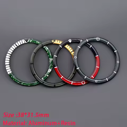 Resin Aluminum Watch Bezel Insert Fit 40mm Watch Case SKX007 SKX007 SRPD Turtle Tuna Canned Men's Di