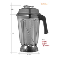 Butterfly B-591/B-592 2.5L Commercial Blender Jar Jug Set