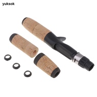 yuksok Fishing Rod Cork Handle Kit DIY Composite Cork Handle Grip with Reel Seat