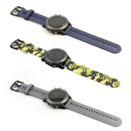 OOTDTY Soft Silicone Replacement Wrist Band Strap For Garmin Fenix3 HR Sports Watch 2.6CM