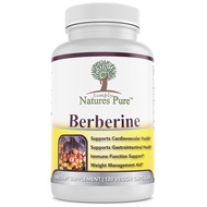 Premium Berberine HCl 500mg - 120 Capsules - Cardiovascular Gastrointestinal Immune Support - Chromi