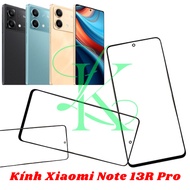 Laminated glass on screen for Xiaomi Redmi Note 13R Pro (pressed glass of xiaomi redmi note 13r pro)