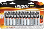 Energizer E91SBP36H Alkaline Battery, AA, 36/PK, BKSR