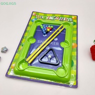[GOGJIG5] Mini Tabletop Pool Table Desktop Billiards Sets Children's Play Sports Balls Sports Toys Xmas Gift Family Fun Entertainment UOO