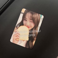 WONYOUNG OFFICIAL BREAD PHOTOCARD