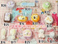 SQUISHY食品級捏捏🍷大量贈品🎁hello kitty布丁，瑞士捲，鏤空吐司🍮🍞