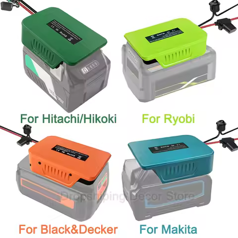 DIY Power Wheels Adapter Battery Adapter for Makita/Ryobi/Black&Decker/Hitachi/Hikoki 36V 40V Li-ion