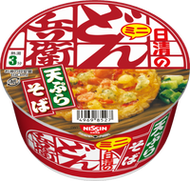 日清咚兵衛天婦羅蕎麥麵迷你西 46g