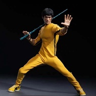 [P-0der] 260928 INART Action Bruce Lee Yellow Jumpsuit 1/12 Scale Action Figure
