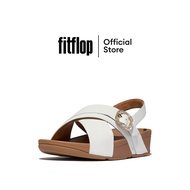 FITFLOP LULU CRYSTAL-BUCKLE BACK-STRAP รองเท้าแตะแบบรัดส้นผู้หญิง รุ่น HO2