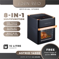 Eden Reid Astrid 14500 Multifunction Air Fryer Oven 14.5L Large-High Capacity with Digital Control [FREE Food Tongs]