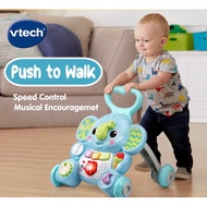 VTech Toddle & Stroll Musical Elephant Walker Baby Walker Multifunctional 2 in 1 Baby Toys Boys Girl