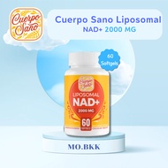 Cuerpo Sano Liposomal NAD+ 2000 MG Metabolism & Cellular Energy 60 softgels