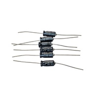 C 10 uF/ 50VDC 105c(Pack Of 2) Capacitor Mouse Tail With Socket Size 5x10mm There Is