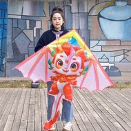 Tahun Naga Trend Kebangsaan Baharu Layang-layang Naga Kecil untuk Kanak-kanak dan Dewasa Permulaan W