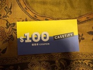 Castify $100 優惠券 現金券劵卷discount coupon 平價特價sale cash coupon 手機殼apple iPhone case Samsung case