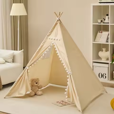 Kid Play House Wigwam for Children 1.35/1.6m Portable Children Tipi Tents Teepee Tent Tipi Infantil 