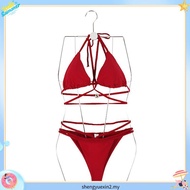 Hot Girl Temperament Genuine Red Sexy bikini bikini