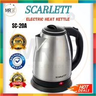 Scarlett Electric Automatic Switch Jug Kettle Hot Water Heater Boiler (2L) SC-20A