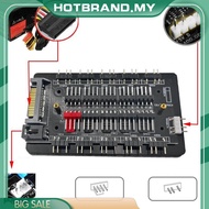 [Hotbrand.my] 4Pin PWM & 5V 3Pin ARGB SATA Power 10/16 Hub Multi Way Splitter ARGB and PWM HUB