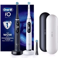 [Trả góp 0%]Set 2 bàn chải điện Oral-B iO Series 7s (Đen & Trắng)