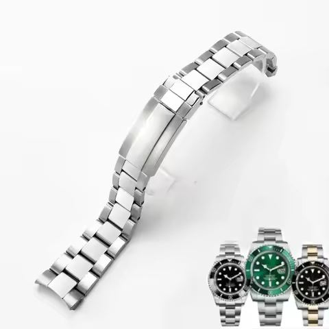 Watch Bracelet For Rolex SUBMARINER Yacht-Master DAYTONA Solid Stainless Steel Strap Chain Watch Acc