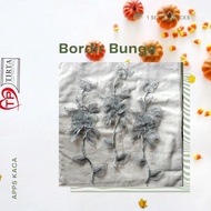 APPS GLASS, 3D flower embroidery, fashion accessories, patch embroidery