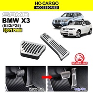 SAXO BMW X3 (E83 / F25) M-Sport Pedal Set Fit BMW AT (Automatic Transmission) Except for SMG Model