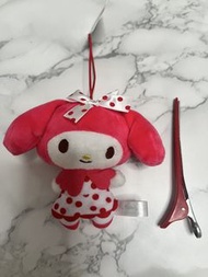 Sanrio My Melody 吊飾毛公仔