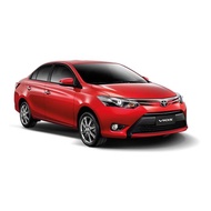♞,♘Rear Bumper Guard for Toyota Vios 2013 2014 2015 2016 2017  ( Gen 3 )