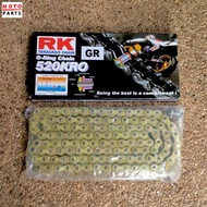 Chain (RK) 520 GR520KR0-120L O-Ring (Gold Chain)