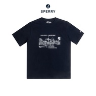 SPERRY HERITAGE TEE (SAILORS BLUE) เสื้อยืด ผู้ชาย สีกรม ( STF24AP02T02004 )