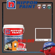 NIPPON PAINT Weatherbond 18L Exterior Paint / Cat Luar / Cat Rumah / Cat Getah  / Outdoor Paint / 7 years’ protection