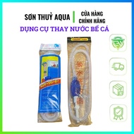 Fish feces suction tube, hand pump to change aquarium water