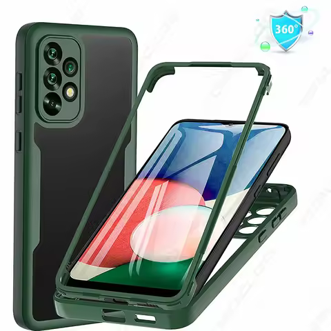 360 full Body Cover for Samsung Galaxy A13 A33 A53 A73 A12 A22 A32 A52 A72 M32 A52S A72 Screen Prote