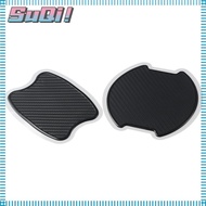 SUQI 4pcs Car Door Handle Paint Scratch Protector, 3 Sizes Black  Carbon Fiber Door Handle Protector, TPU Auto Door Handle Cups Protective Pad Universal Fit