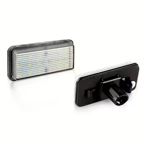 2pcs LED Car License Plate Light for Toyota Land Cruiser Prado LX470 LX570 GX470 for Reiz Mark X Aut