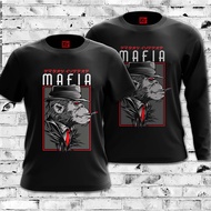 T shirt monkey mafia baju cotton comfy tshirt lelaki dan perempuan baju lengan pendek