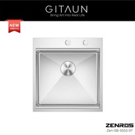 [FAUSTO] SUS304 Stainless Steel Single Bowl Sink / Under Mount Sink / Top Mount Sink / Flush Mount S