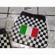 Vespa Cuppini Italy rear cover, original Italy flag, Nos