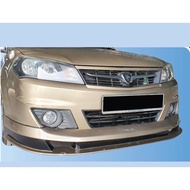 Saga FLX FL Front Skirt S1K S2K Pu Bodykit Depan Skirt Lip Pu material Proton S2000 PU NO  PAINT